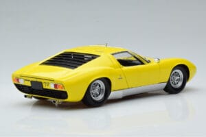Lamborghini Miura SV Žltý Kyosho 1:18 08317Y Kov – obrázok 3 z 11