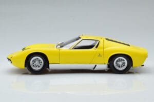 Lamborghini Miura SV Žltý Kyosho 1:18 08317Y Kov – obrázok 5 z 11