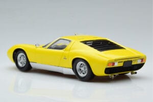 Lamborghini Miura SV Žltý Kyosho 1:18 08317Y Kov – obrázok 7 z 11