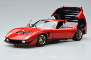 Lamborghini Miura SVR Červený Kyosho 1:18 08319RBK Kov – obrázok 2 z 9