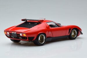 Lamborghini Miura SVR Červený Kyosho 1:18 08319RBK Kov – obrázok 3 z 9