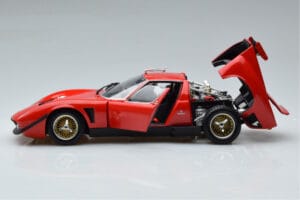 Lamborghini Miura SVR Červený Kyosho 1:18 08319RBK Kov – obrázok 4 z 9