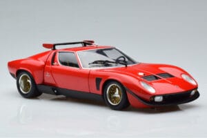 Lamborghini Miura SVR Červený Kyosho 1:18 08319RBK Kov – obrázok 6 z 9