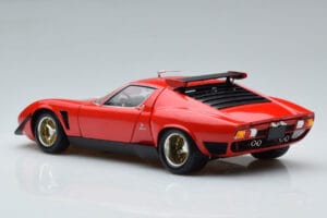 Lamborghini Miura SVR Červený Kyosho 1:18 08319RBK Kov – obrázok 7 z 9