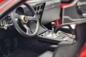 Lamborghini Miura SVR Červený Kyosho 1:18 08319RBK Kov – obrázok 8 z 9