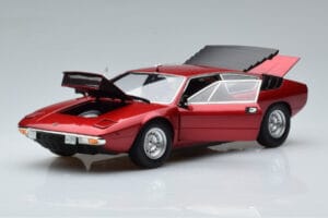 Lamborghini Urraco P250 Červený Kyosho 1:18 08446R Kov – obrázok 2 z 10