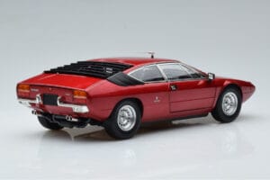 Lamborghini Urraco P250 Červený Kyosho 1:18 08446R Kov – obrázok 3 z 10