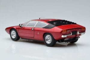 Lamborghini Urraco P250 Červený Kyosho 1:18 08446R Kov – obrázok 7 z 10