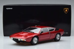 Lamborghini Urraco P250 Červený Kyosho 1:18 08446R Kov – obrázok 10 z 10