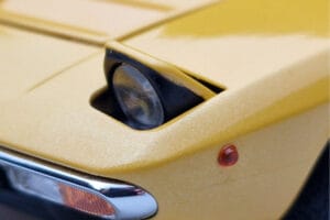 Lamborghini Urraco Žltý Kyosho 1:18 08446GY Kov – obrázok 8 z 10