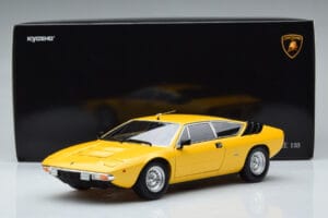 Lamborghini Urraco Žltý Kyosho 1:18 08446GY Kov – obrázok 10 z 10