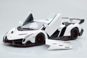 Lamborghini Veneno Biely AUTOart 1:18 74507 Kov – obrázok 2 z 8
