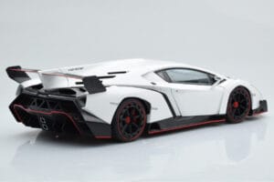 Lamborghini Veneno Biely AUTOart 1:18 74507 Kov – obrázok 4 z 8