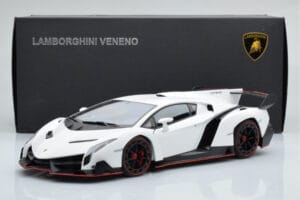 Lamborghini Veneno Biely AUTOart 1:18 74507 Kov – obrázok 8 z 8