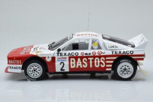 Lancia 037 Bastos #2 P. Snijers / D. Colebunders Rally Ypres 1985 IXO 1:18 18RMC136 Kov – obrázok 3 z 6