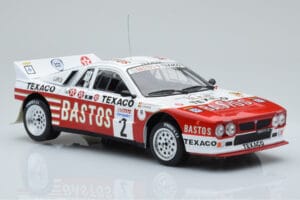 Lancia 037 Bastos #2 P. Snijers / D. Colebunders Rally Ypres 1985 IXO 1:18 18RMC136 Kov – obrázok 4 z 6