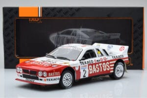 Lancia 037 Bastos #2 P. Snijers / D. Colebunders Rally Ypres 1985 IXO 1:18 18RMC136 Kov – obrázok 6 z 6