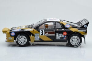 Lancia 037 ESSO #3 F. Tabaton Rally Targa Florio 1985 Kyosho 1:18 08306H Kov – obrázok 5 z 8