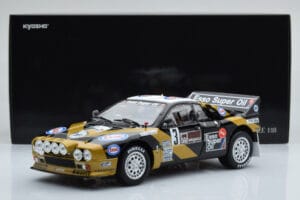 Lancia 037 ESSO #3 F. Tabaton Rally Targa Florio 1985 Kyosho 1:18 08306H Kov – obrázok 8 z 8
