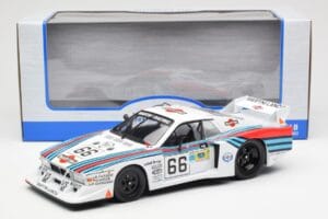 Lancia Beta Montecarlo Gr.5 #66 24 Hours of Le Mans 1981 MCG 1:18 MCG18813R Kov – obrázok 6 z 6