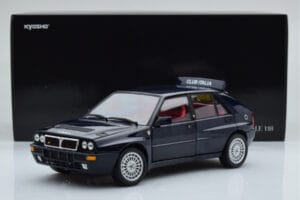 Lancia Delta HF Integrale Club Italia Modrý Kyosho 1:18 08343SC Kov – obrázok 8 z 8