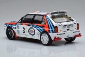 Lancia Delta HF Integrale Evoluzione #3 D. Auriol / B. Occelli Tour de Corse 1992 Kyosho 1:18 08348H Kov – obrázok 6 z 9
