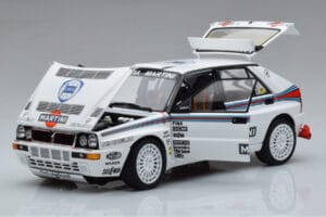 Lancia Delta HF Integrale Evoluzione Test Car Kyosho 1:18 08348G Kov – obrázok 2 z 9