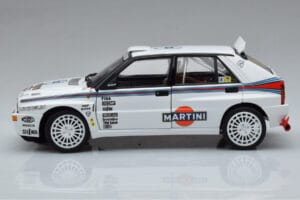Lancia Delta HF Integrale Evoluzione Test Car Kyosho 1:18 08348G Kov – obrázok 4 z 9