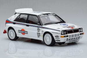 Lancia Delta HF Integrale Evoluzione Test Car Kyosho 1:18 08348G Kov – obrázok 5 z 9