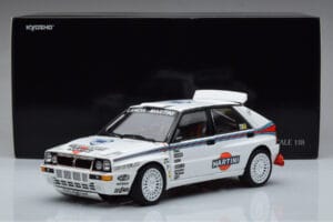Lancia Delta HF Integrale Evoluzione Test Car Kyosho 1:18 08348G Kov – obrázok 9 z 9