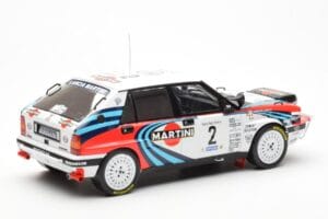 Lancia Delta Integrale 16V #2 M. Biasion / T. Siviero Rally Safari 1990 IXO 1:18 18RMC139A Kov – obrázok 2 z 6