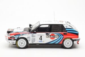 Lancia Delta Integrale 16V #4 A. Fiorio Rally Safari 1990 IXO 1:18 18RMC139B Kov – obrázok 3 z 6