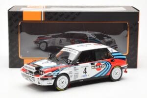 Lancia Delta Integrale 16V #4 A. Fiorio Rally Safari 1990 IXO 1:18 18RMC139B Kov – obrázok 6 z 6