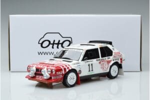 Lancia Delta S4 Group B #3 M. Alen / I. Kivimäki Olympus Rally 1986 Otto 1:18 OT976 Kov – obrázok 6 z 6