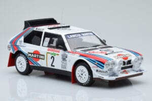 Lancia Delta S4 #2 M. Alen / I. Kivimaki Rally San Remo 1986 IXO 1:18 18RMC130A Kov – obrázok 4 z 6