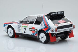 Lancia Delta S4 #2 M. Alen / I. Kivimaki Rally San Remo 1986 IXO 1:18 18RMC130A Kov – obrázok 5 z 6