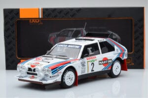 Lancia Delta S4 #2 M. Alen / I. Kivimaki Rally San Remo 1986 IXO 1:18 18RMC130A Kov – obrázok 6 z 6
