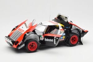 Lancia Stratos HF #1 Hunsruck Rally 1978 Kyosho 1:18 08130D Kov – obrázok 2 z 8