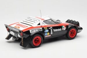 Lancia Stratos HF #1 Hunsruck Rally 1978 Kyosho 1:18 08130D Kov – obrázok 3 z 8