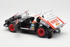 Lancia Stratos HF #1 Hunsruck Rally 1978 Kyosho 1:18 08130D Kov – obrázok 5 z 8