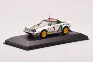 Lancia Stratos #1 S. Munari / S. Maiga Rally Monte Carlo 1977 Minichamps 1:43 430771201 Kov – obrázok 2 z 4