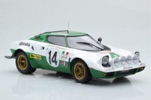 Lancia Stratos Alitalia #14 S. Munari / M. Mannucci Winners Rally Monte Carlo 1975 Minichamps 1:18 155751714 Kov – obrázok 4 z 6