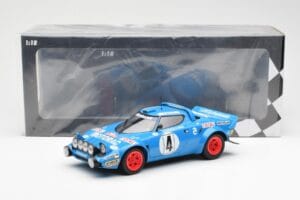 Lancia Stratos #4 B. Darniche / A. Mahe Winners Rally Monte Carlo 1979 Minichamps 1:18 155791704 Kov – obrázok 6 z 6