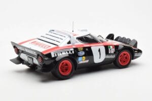 Lancia Stratos HF #1 Lancia Pirelli W. Rohrl / C. Geistdorfer Winners Dynabit Saarland Rallye 1978 Minichamps 1:18 155781701  – obrázok 2 z 6