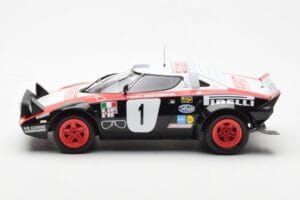 Lancia Stratos HF #1 Lancia Pirelli W. Rohrl / C. Geistdorfer Winners Dynabit Saarland Rallye 1978 Minichamps 1:18 155781701  – obrázok 3 z 6