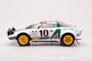 Lancia Stratos HF #10 S. Munari / S. Maiga Rally Monte Carlo 1976 IXO 1:18 18RMC162A Kov – obrázok 3 z 6