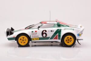 Lancia Stratos HF #6 B. Waldegård / H. Thorszelius Rally Monte Carlo 1976 IXO 1:18 18RMC162B Kov – obrázok 3 z 6