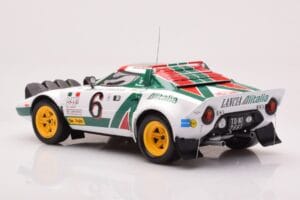 Lancia Stratos HF #6 B. Waldegård / H. Thorszelius Rally Monte Carlo 1976 IXO 1:18 18RMC162B Kov – obrázok 5 z 6