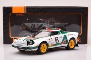 Lancia Stratos HF #6 B. Waldegård / H. Thorszelius Rally Monte Carlo 1976 IXO 1:18 18RMC162B Kov – obrázok 6 z 6