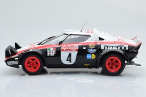 Lancia Stratos Pirelli #4 M. Alen / I. Kivimaki Winners Rally Sanremo 1978 Minichamps 1:18 155781704 Kov – obrázok 3 z 6